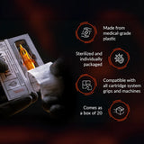 Peak Triton Cartridge - #10 Bugpin Curved Magnum Extra Long Taper