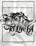 Letters To Live By Vol. 1 - Big Sleeps Book