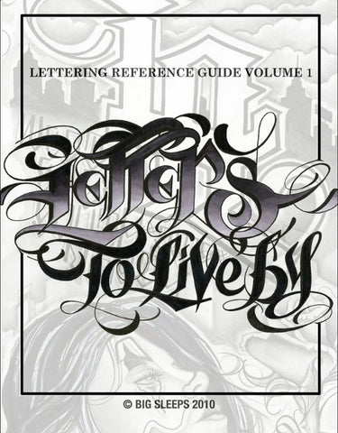 Letters To Live By Vol. 1 - Big Sleeps Book