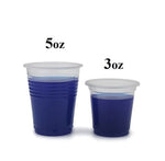 Saferly - Disposable Plastic Cups - Pick Size