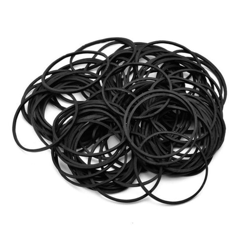 Black Rubber Bands