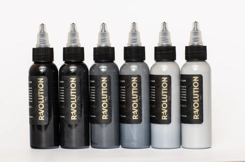 Revolution Ink - Opaque Grey Set