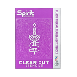 Spirit - Clear Cut Classic Thermal Transparent Stencils