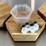 Hive Cups w/ Hive Cap (Lids)