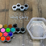 Hive Cups w/ Hive Cap (Lids)