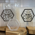 Hive Cups w/ Hive Cap (Lids)