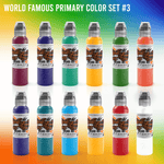 World Famous - Primary Color Ink Set #3