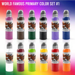 World Famous - Primary Color Ink Set #1