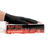 Adenna - Night Angel Black Disposable Nitrile Gloves